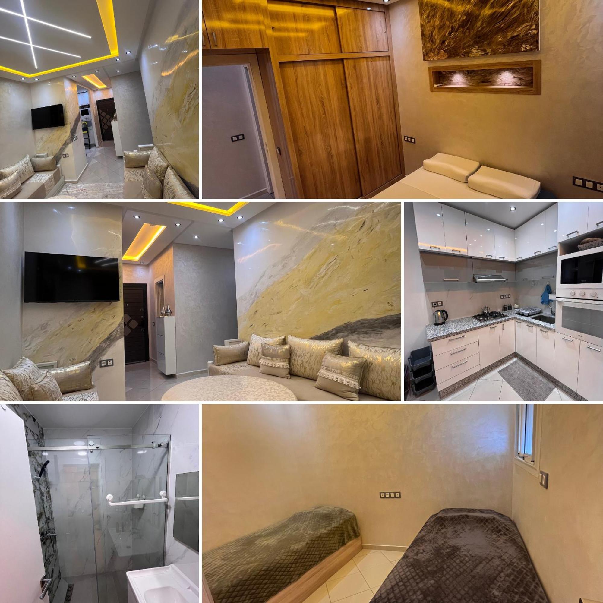 Appartement Renove Avec Style Et Parking Surveille Marrakesch Exterior foto