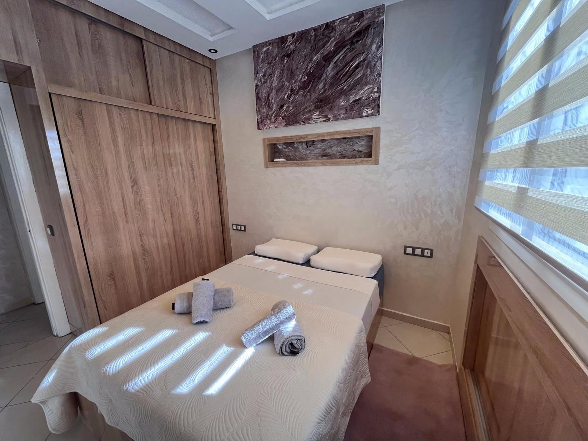 Appartement Renove Avec Style Et Parking Surveille Marrakesch Exterior foto